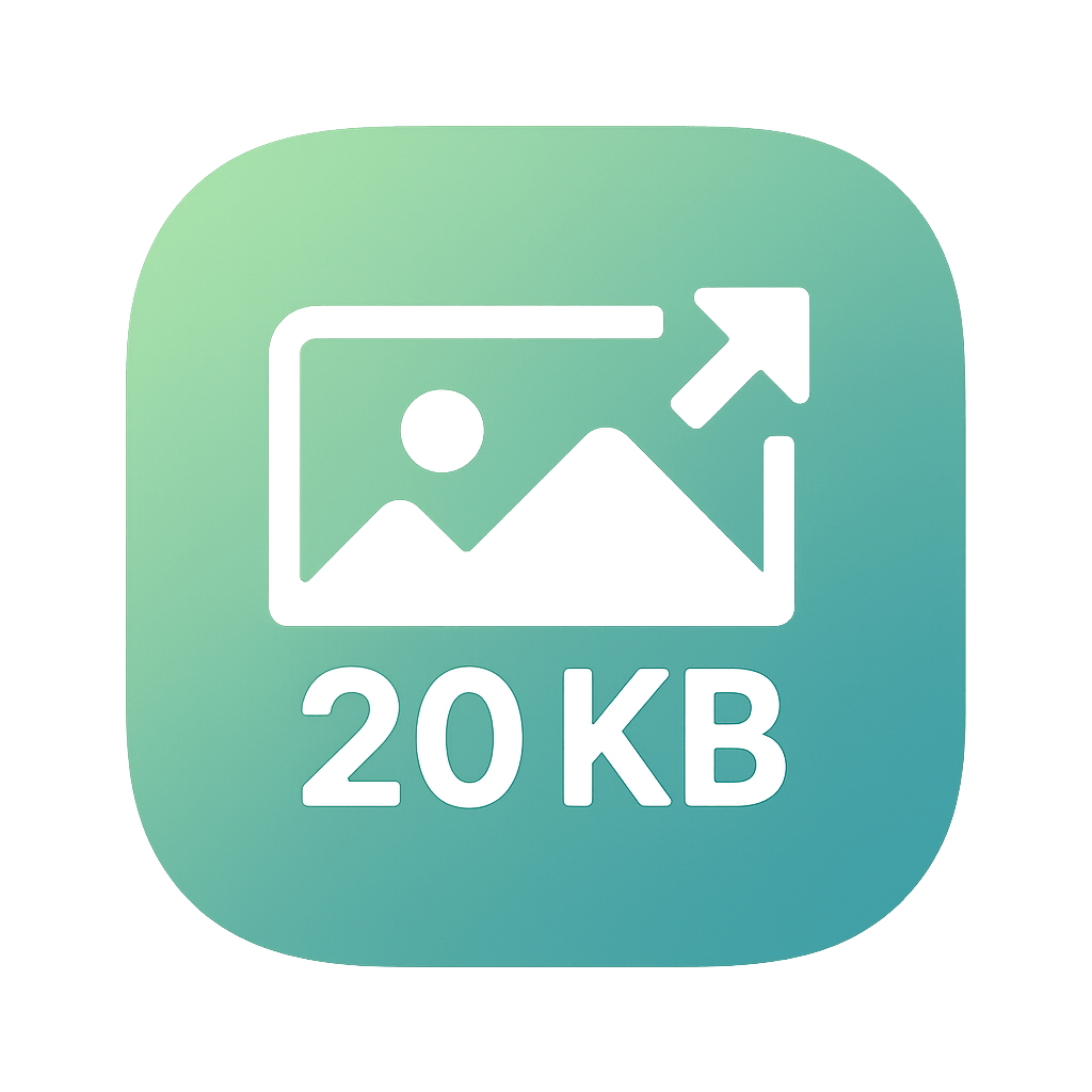 Resize Image to 20KB - Ultra-Smart Image Compressor & Optimizer